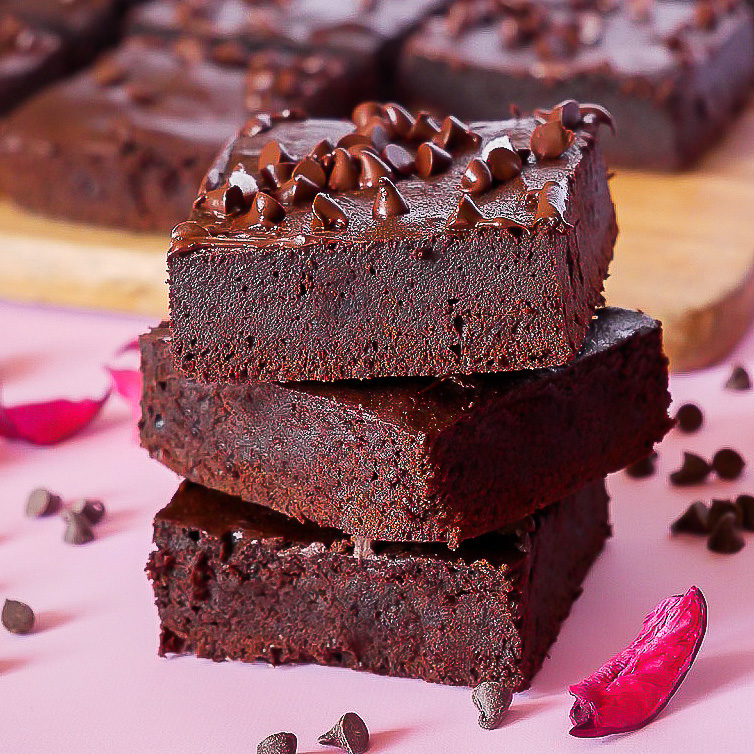 Brownie au chocolat sans gluten SweetnessLab